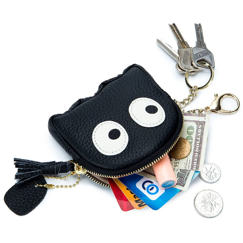 Cartoon Cute Genuine Leather Mini Design Purses
