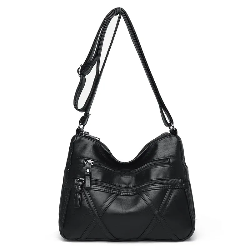 Casual Women's Fashion Lightweight Soft Mother Crossbody Bags
