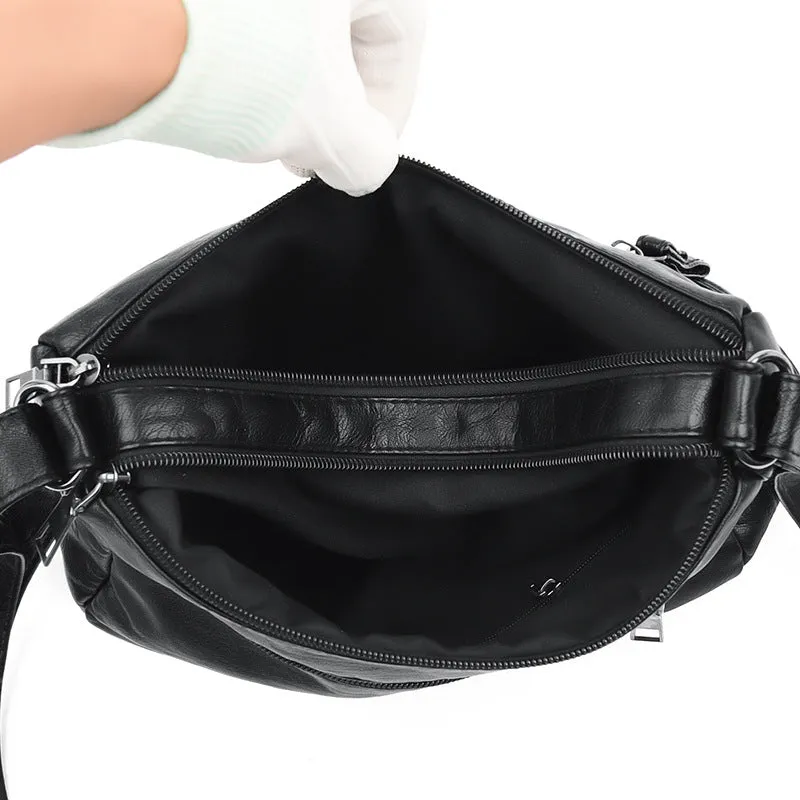 Casual Women's Fashion Lightweight Soft Mother Crossbody Bags