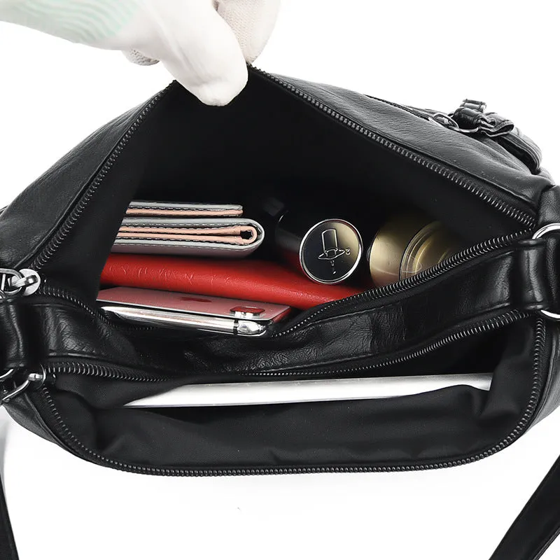 Casual Women's Fashion Lightweight Soft Mother Crossbody Bags