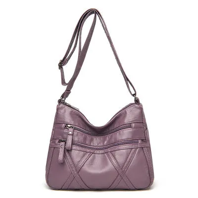 Casual Women's Fashion Lightweight Soft Mother Crossbody Bags