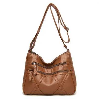 Casual Women's Fashion Lightweight Soft Mother Crossbody Bags