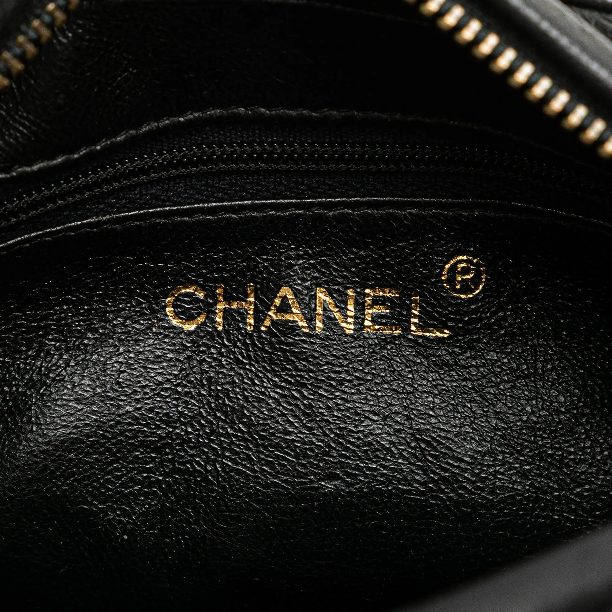 CC Quilted Lambskin Tassel Camera Bag