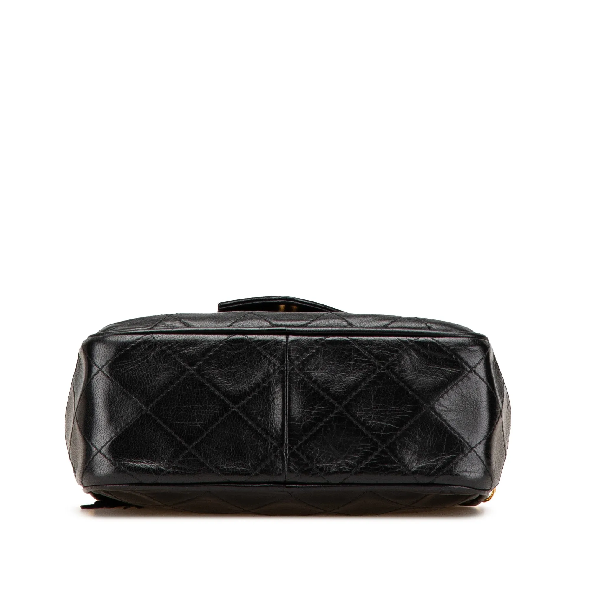 CC Quilted Lambskin Tassel Camera Bag