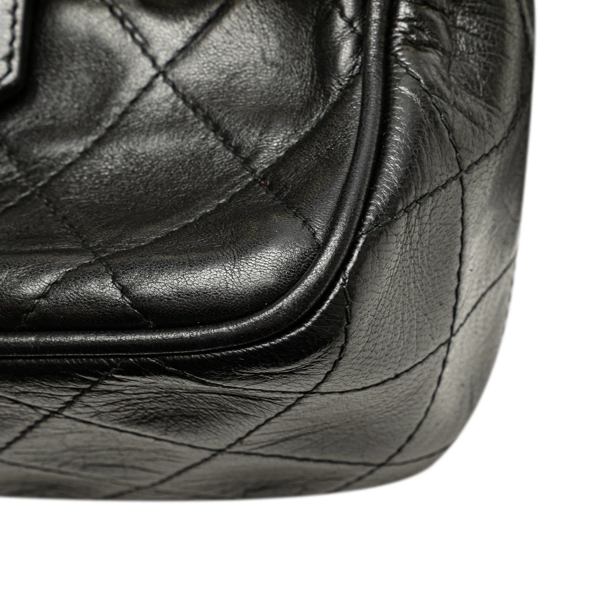 CC Quilted Lambskin Tassel Camera Bag