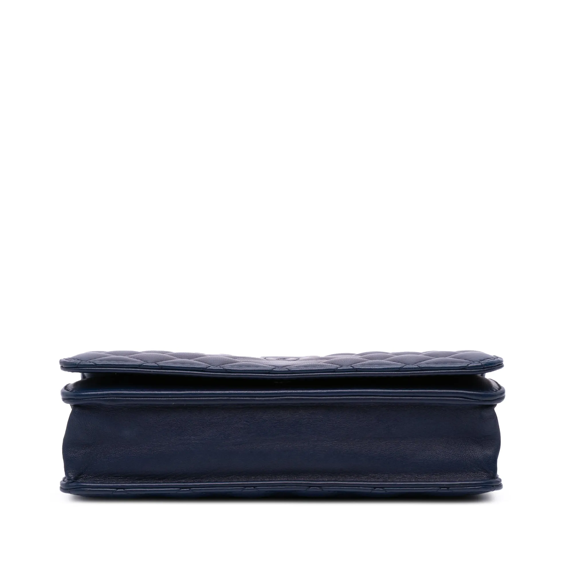 CC Quilted Lambskin Wallet on Chain