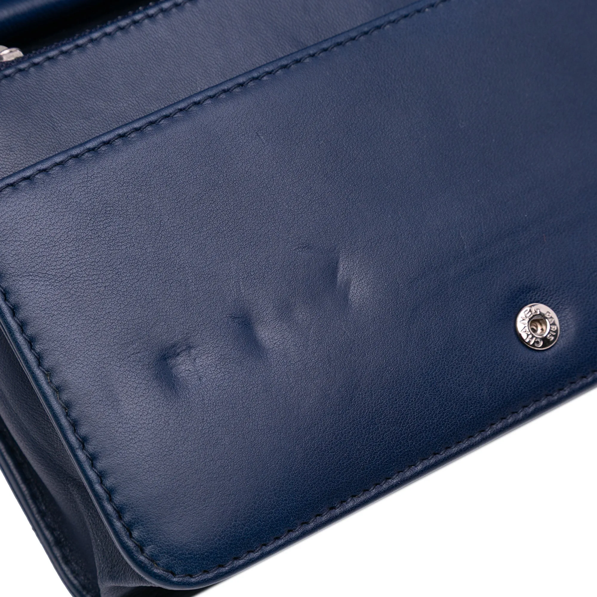 CC Quilted Lambskin Wallet on Chain