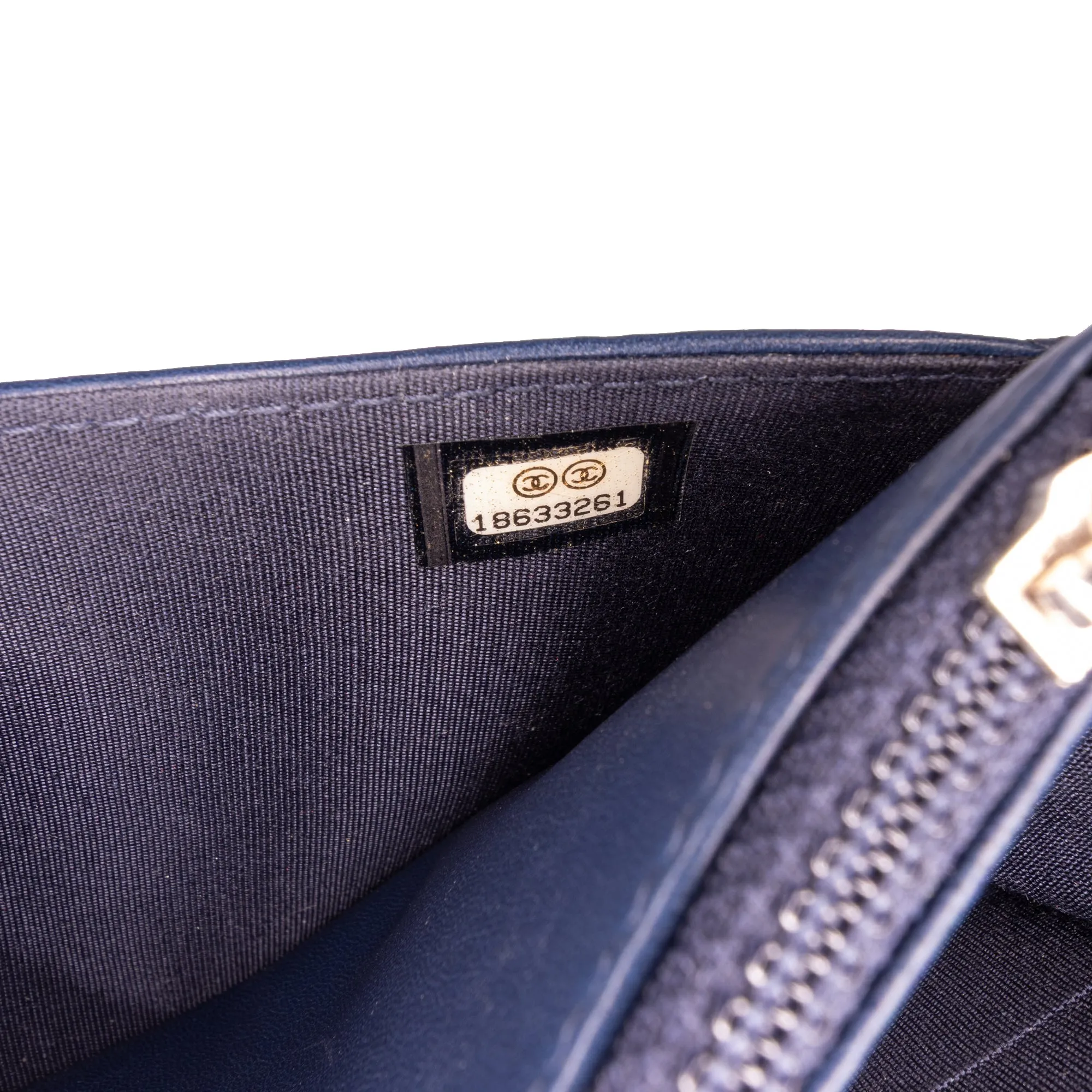 CC Quilted Lambskin Wallet on Chain