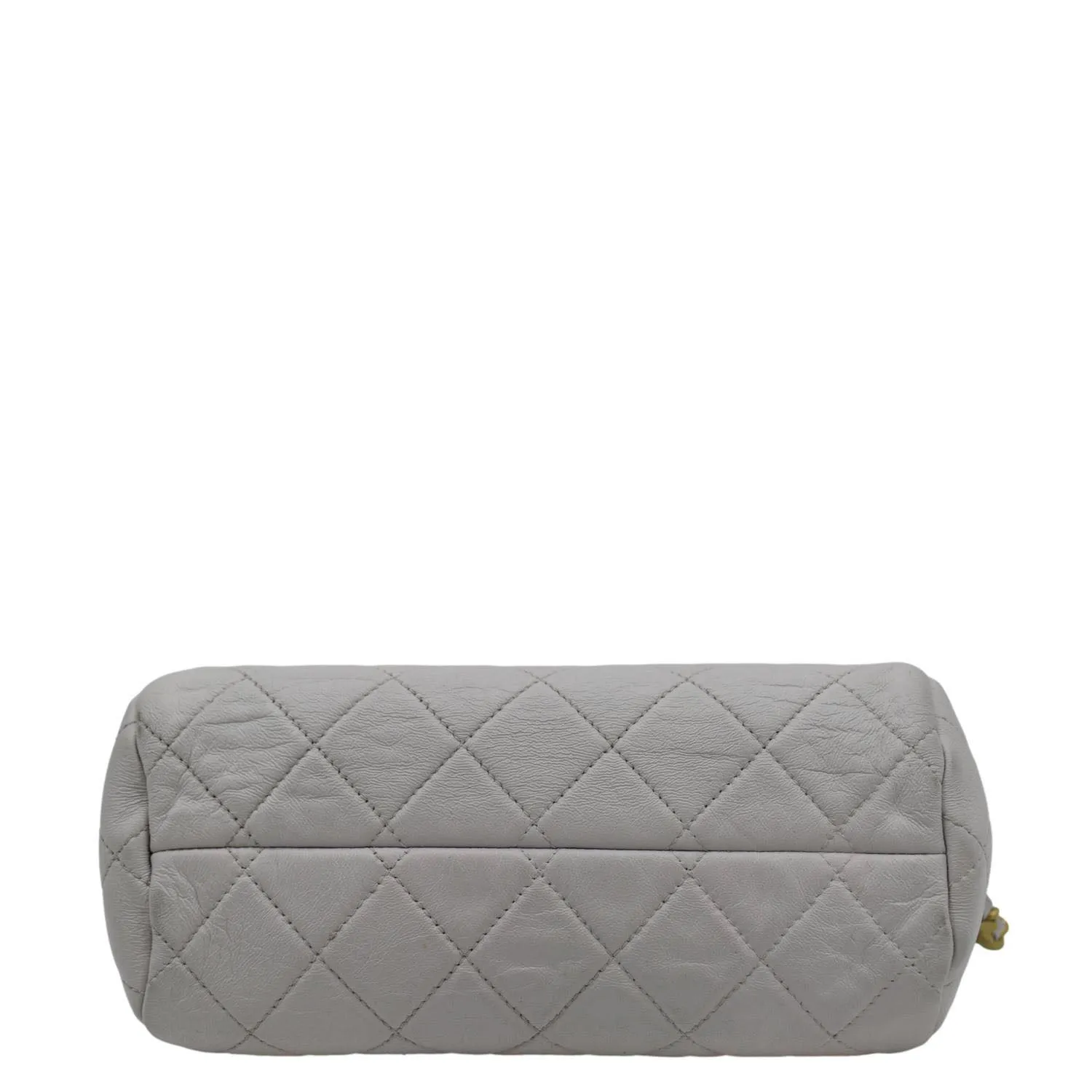 CHANEL Fashion Therapy Bowling Small Quilted Leather Crossbody Bag Light Pink