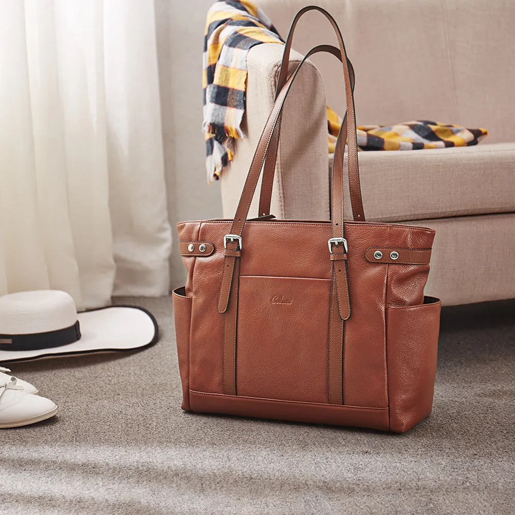 Claire Business Genuine Leather Handbag Briefcase For Women