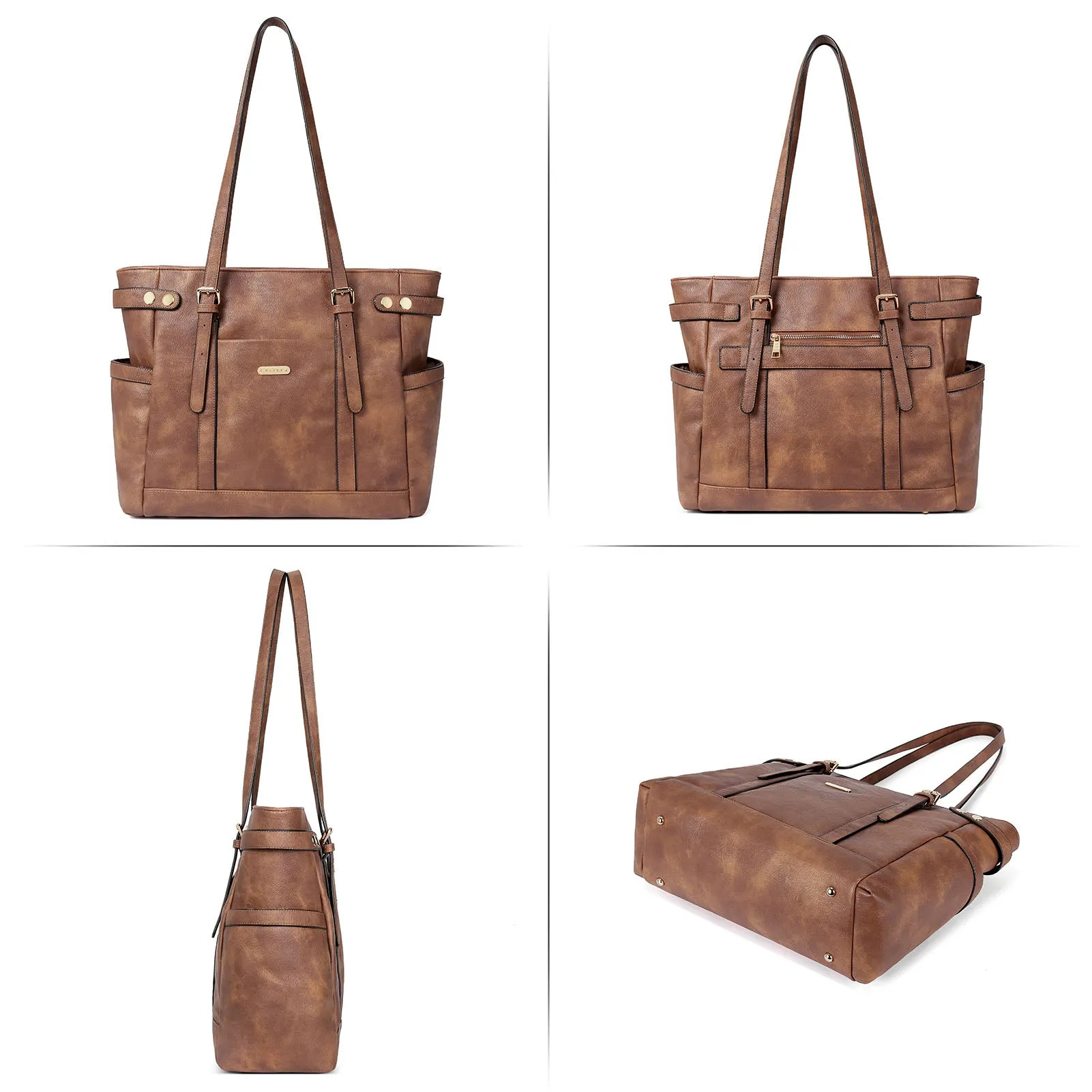 Claire Business Genuine Leather Handbag Briefcase For Women