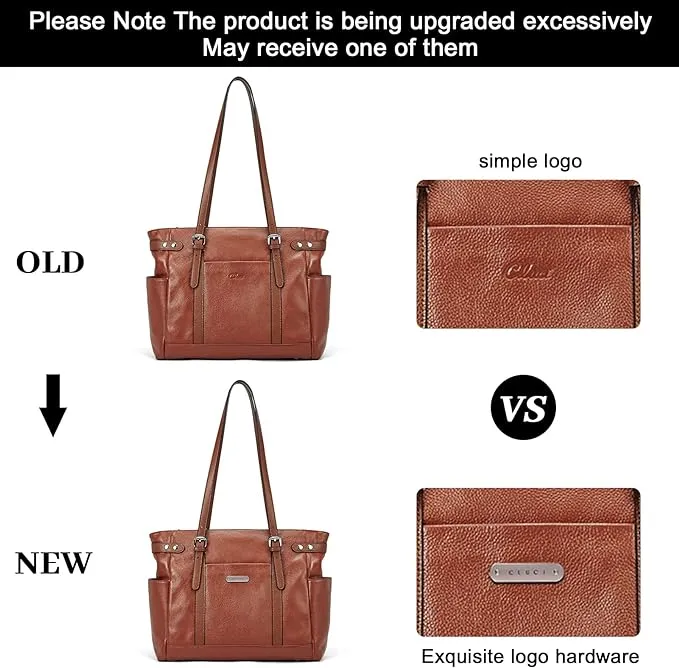 Claire Business Genuine Leather Handbag Briefcase For Women