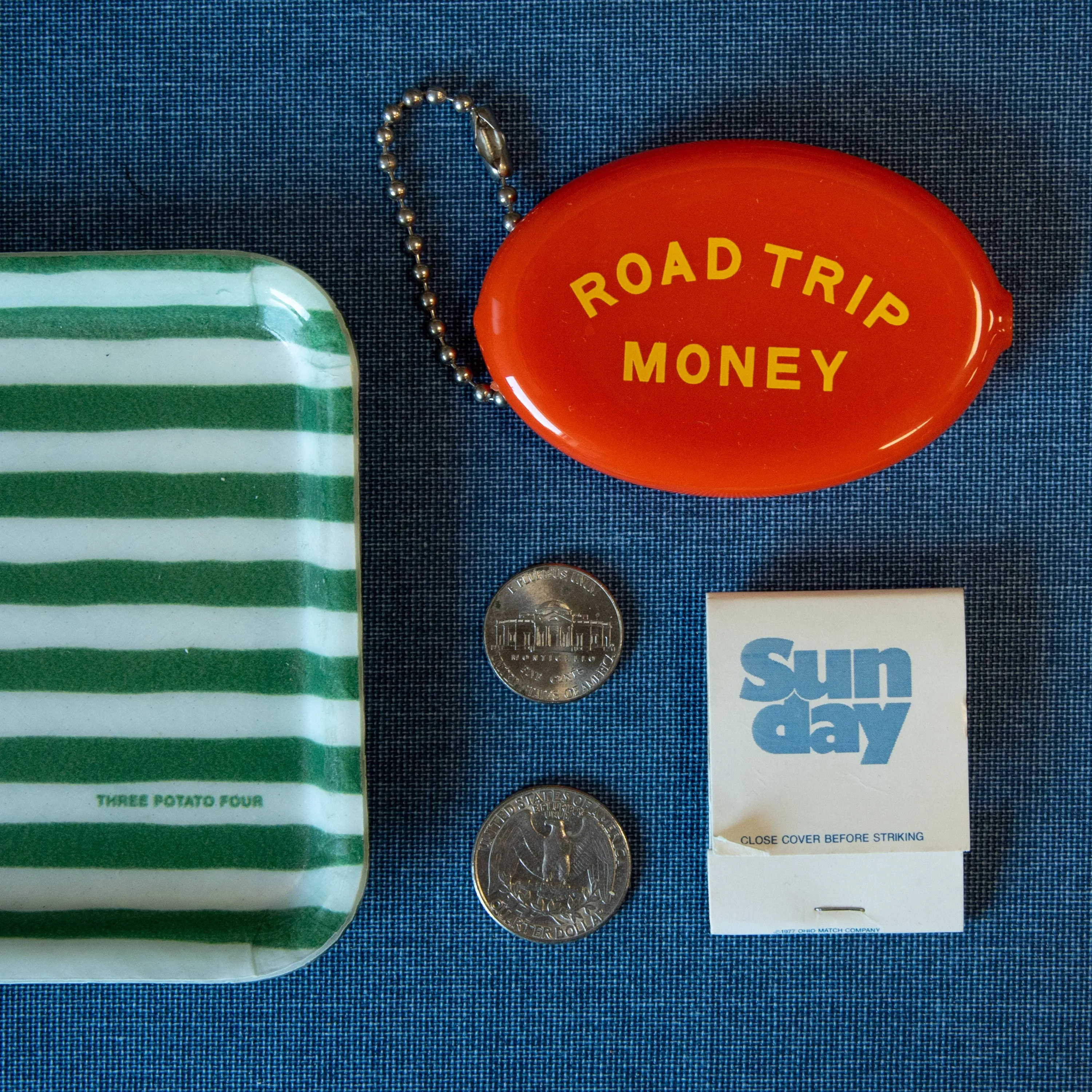 COIN POUCH - ROAD TRIP MONEY