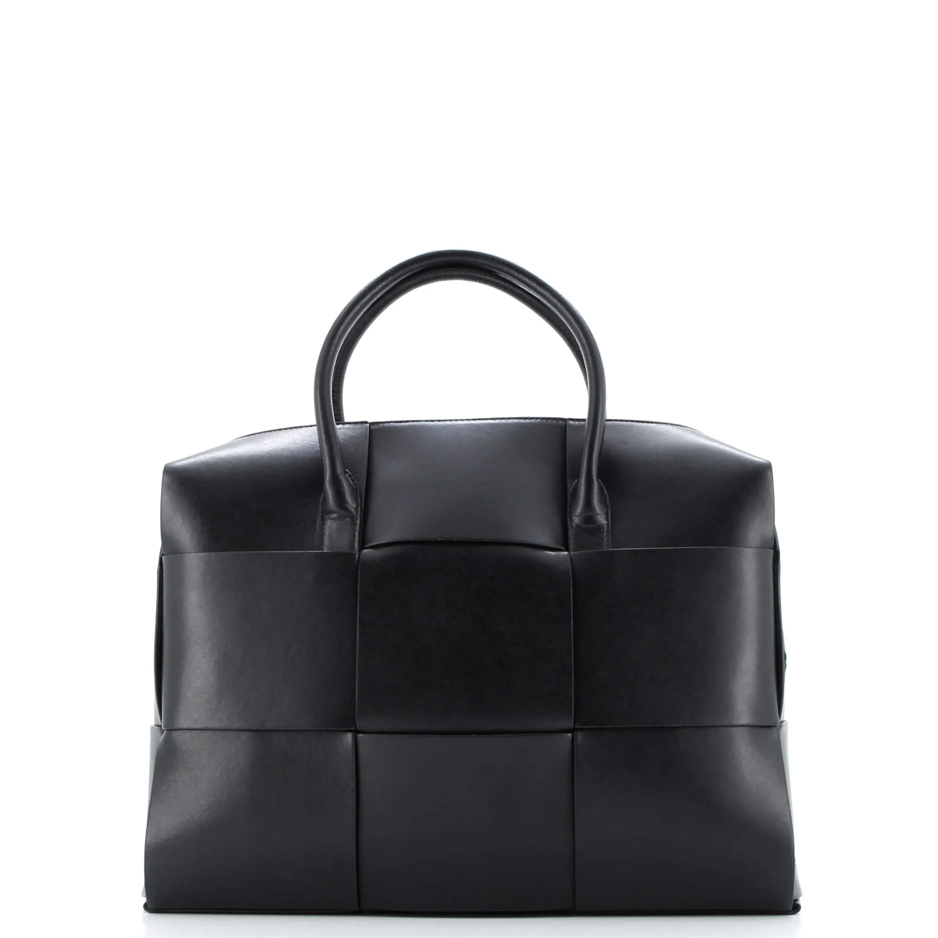 Convertible Briefcase Maxi Intrecciato Leather Medium