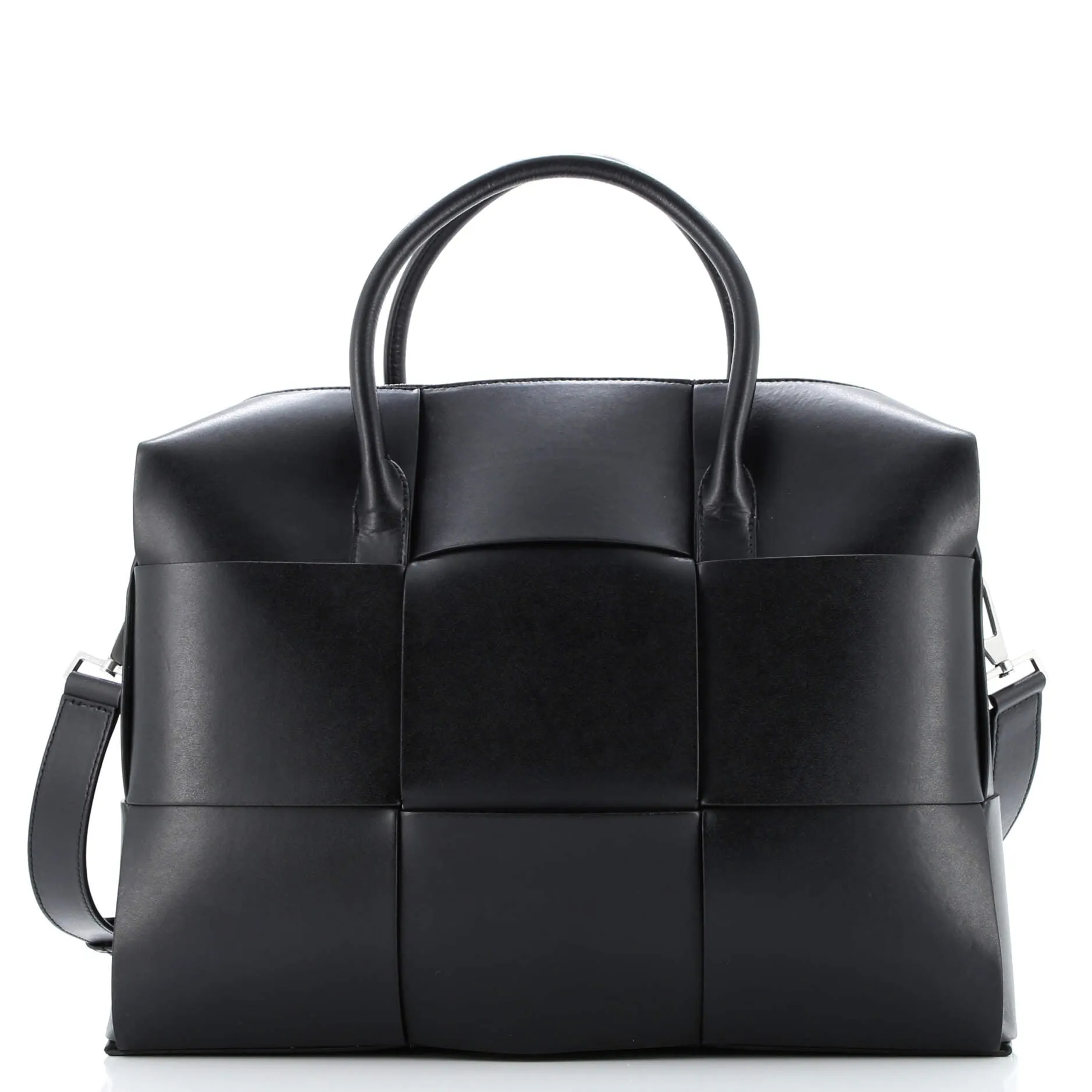 Convertible Briefcase Maxi Intrecciato Leather Medium
