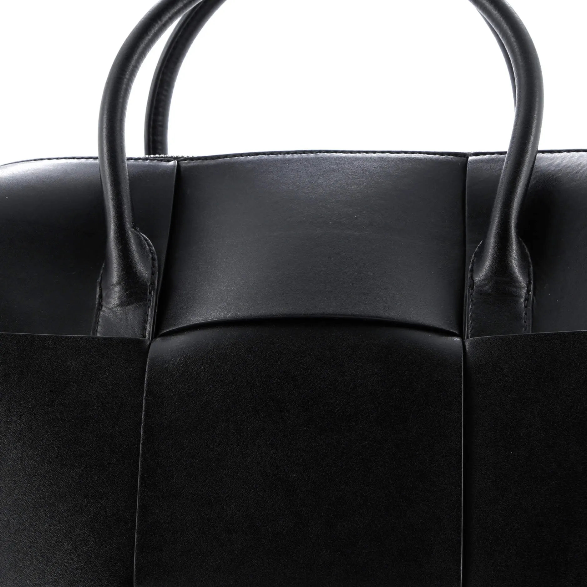 Convertible Briefcase Maxi Intrecciato Leather Medium