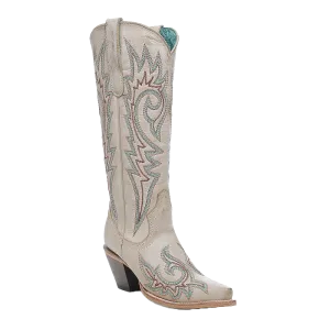 Corral LD Bone Embroidery Tall Boots