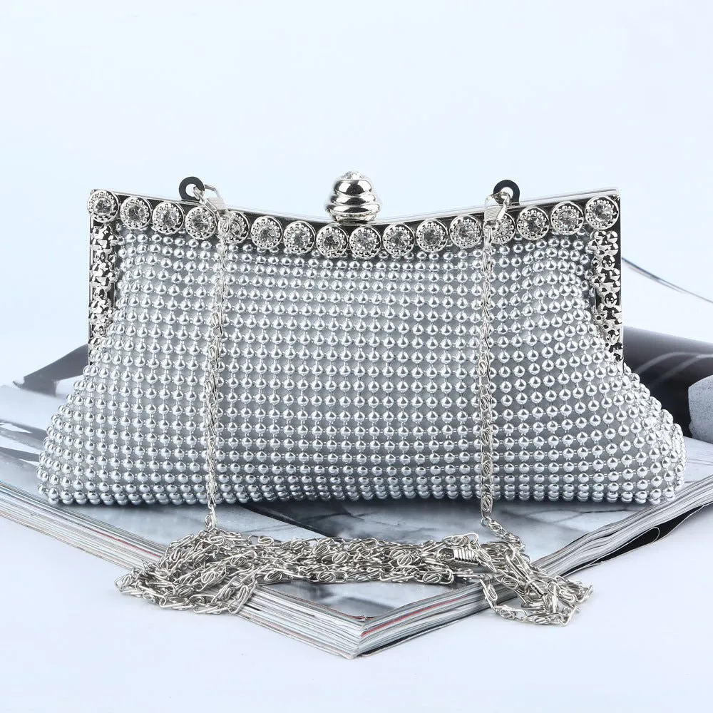 Crystal Lady Handbag For  Evening Clutches Bag