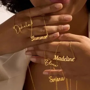 Custom Name Necklace | Super Gift Online - Personalized Jewelry for Every Occasion