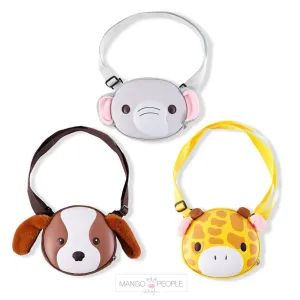 Cute Cartoon Animal Design Shoulder / Sling /  Cross Body Bag for Kids
