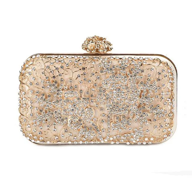 Designer Wedding Clutch Bag Metallic
