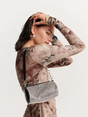Disco Rhinestone Evening Bag