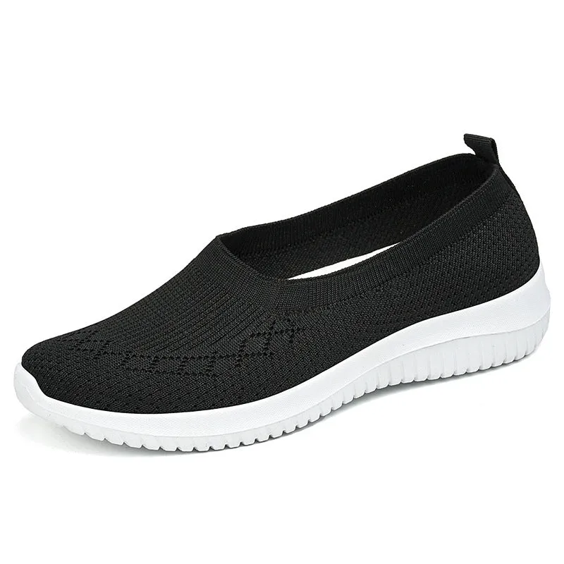 Durable and Soft Solid Slip-On Sneakers for Casual Wear