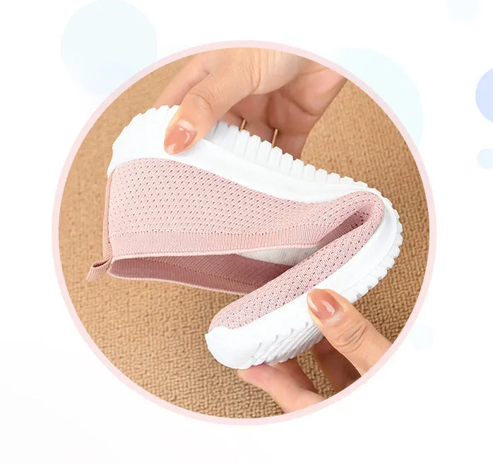 Durable and Soft Solid Slip-On Sneakers for Casual Wear