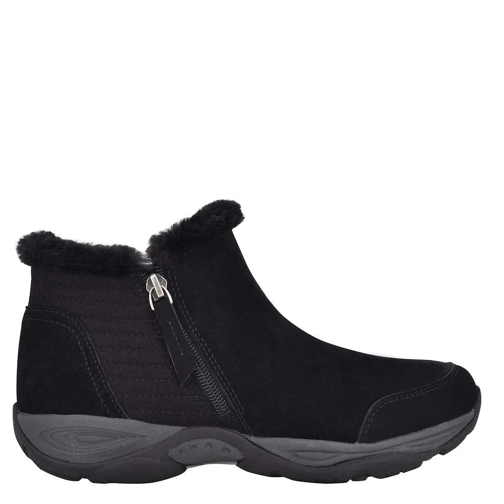 Easy Spirit Women's Elinot Snow Boot, Black/Black, 6