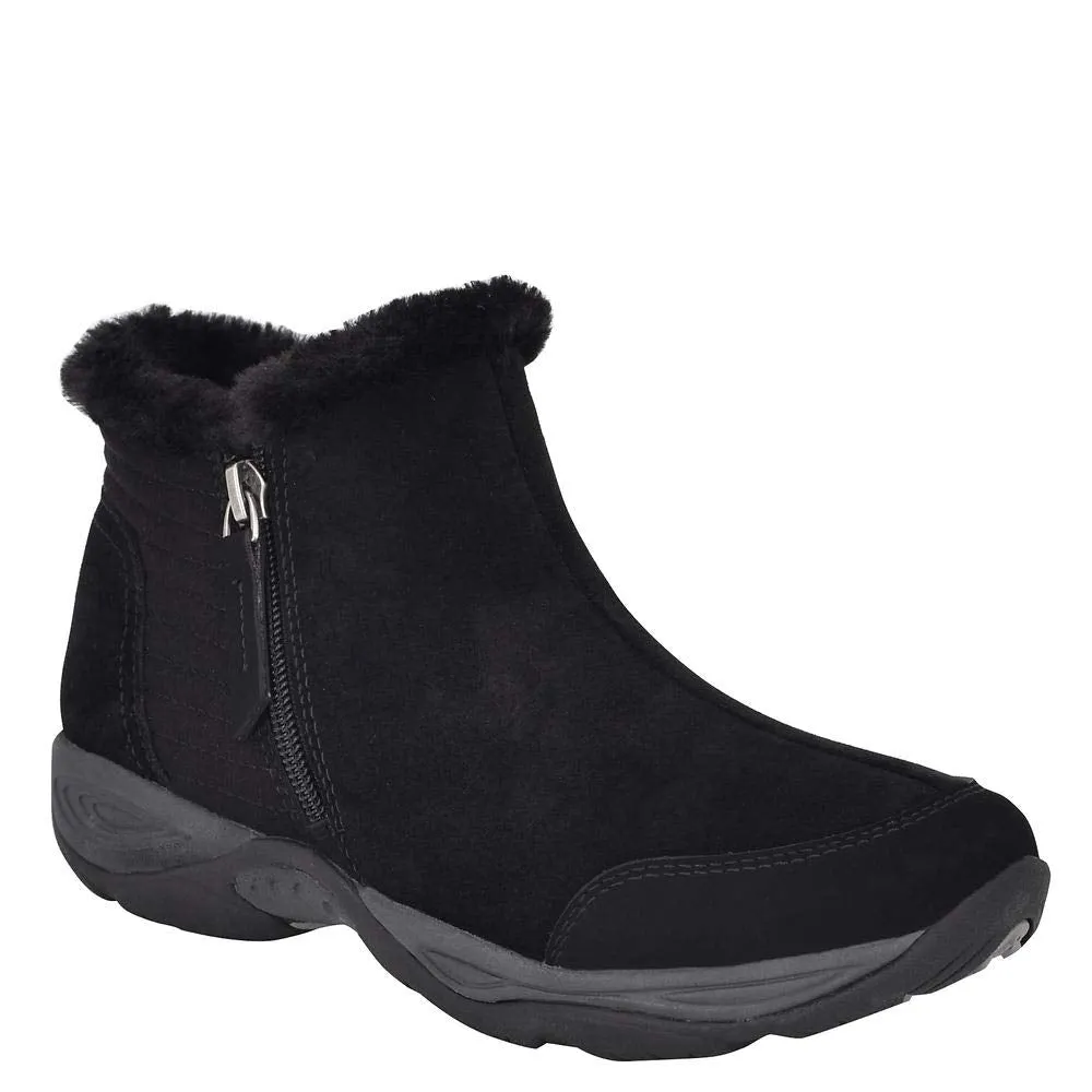 Easy Spirit Women's Elinot Snow Boot, Black/Black, 6