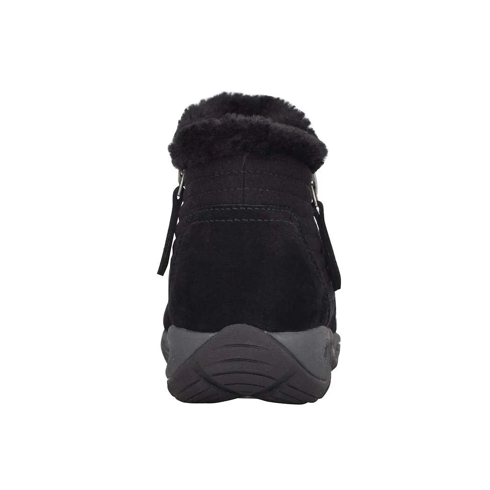 Easy Spirit Women's Elinot Snow Boot, Black/Black, 6