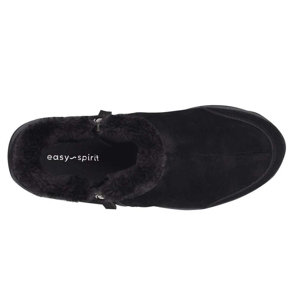 Easy Spirit Women's Elinot Snow Boot, Black/Black, 6