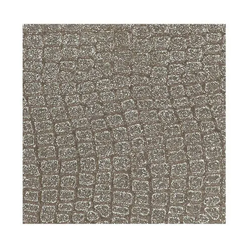 Elegant Silver Glitter Clutch – Luxe Croc-Texture Evening Bag with Gold Handle