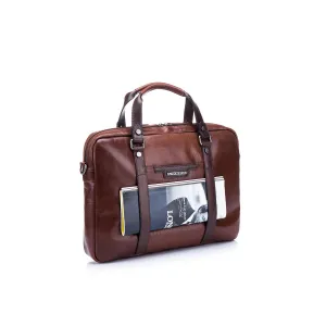 EnzoDesign Fine Buffalo Leather 15" Macbook Slim Brief