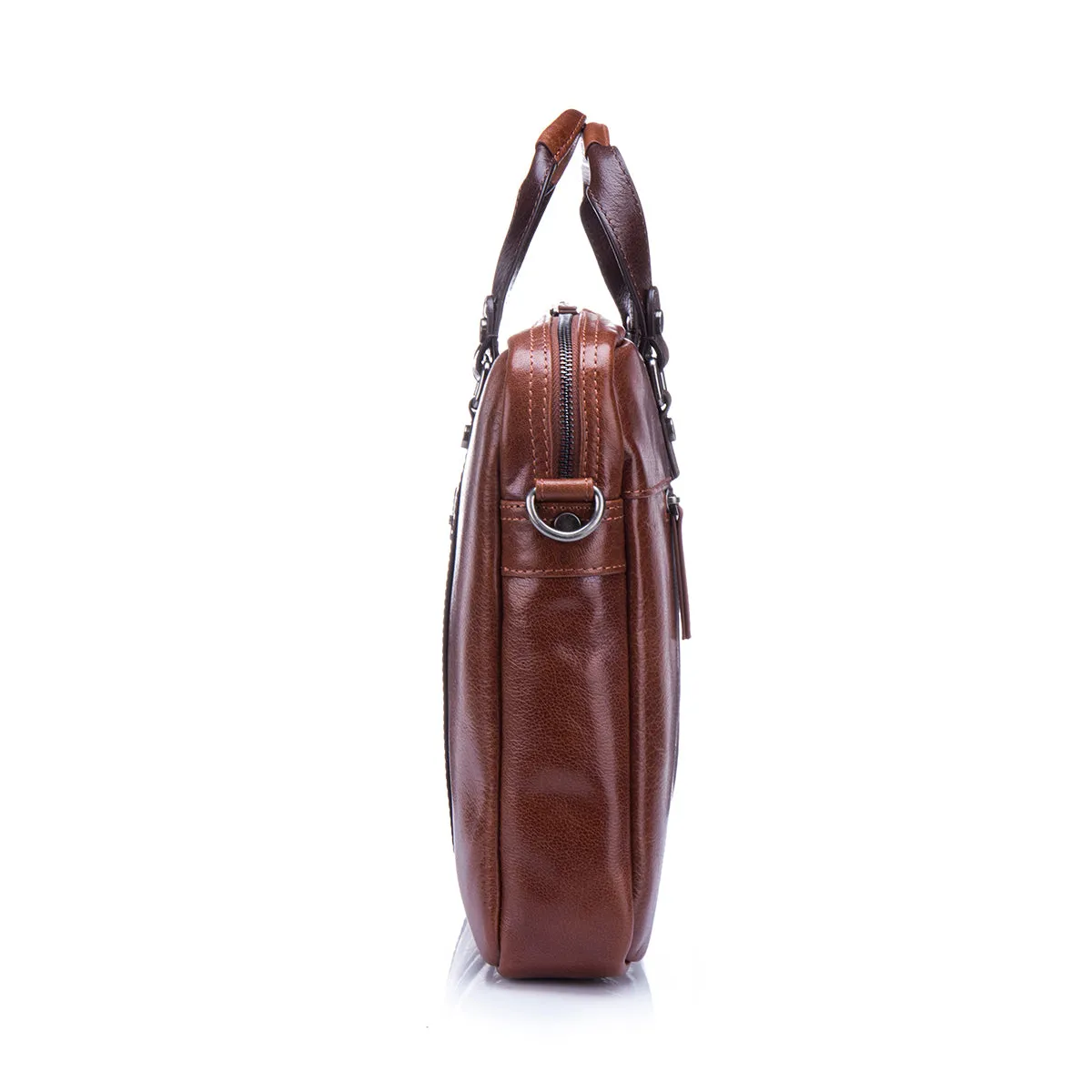 EnzoDesign Fine Buffalo Leather 15" Macbook Slim Brief