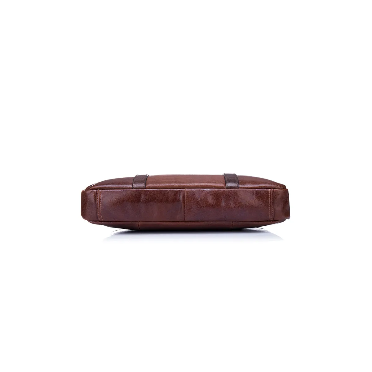 EnzoDesign Fine Buffalo Leather 15" Macbook Slim Brief