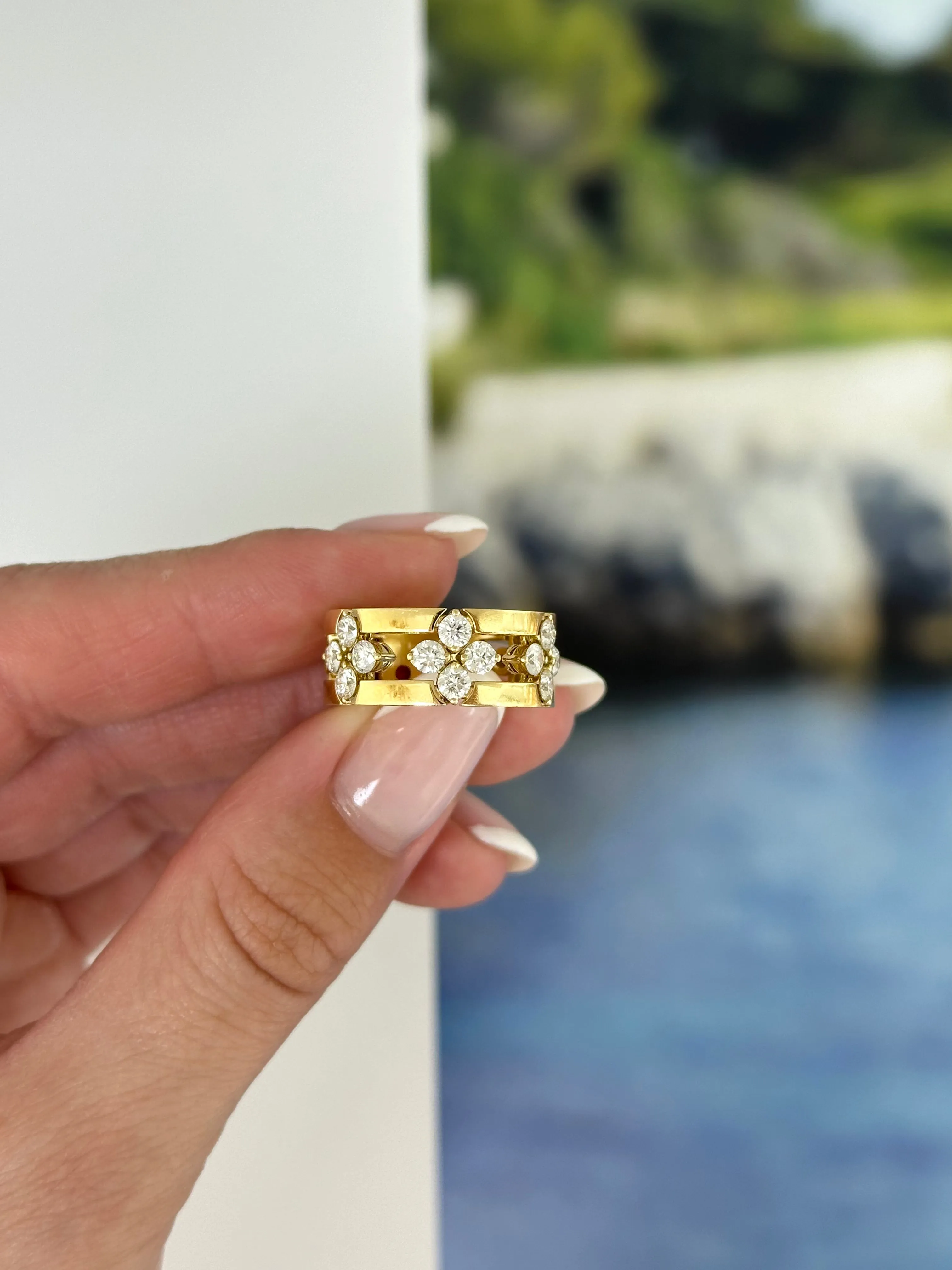 Estate Roberto Coin Diamond Love in Verona Ring