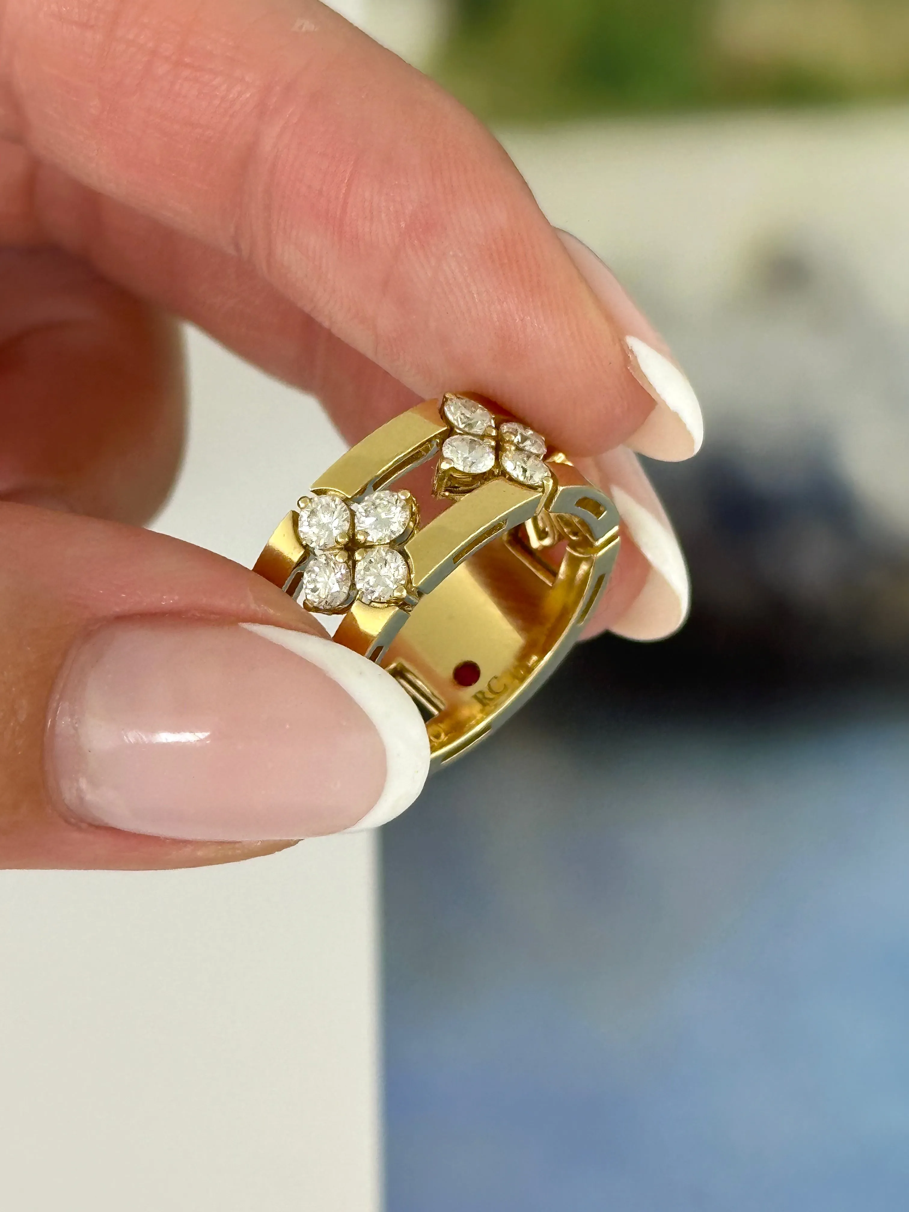 Estate Roberto Coin Diamond Love in Verona Ring
