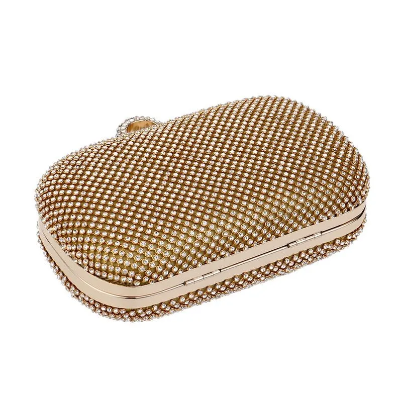 Evening Clutch Bags Diamond With Chain