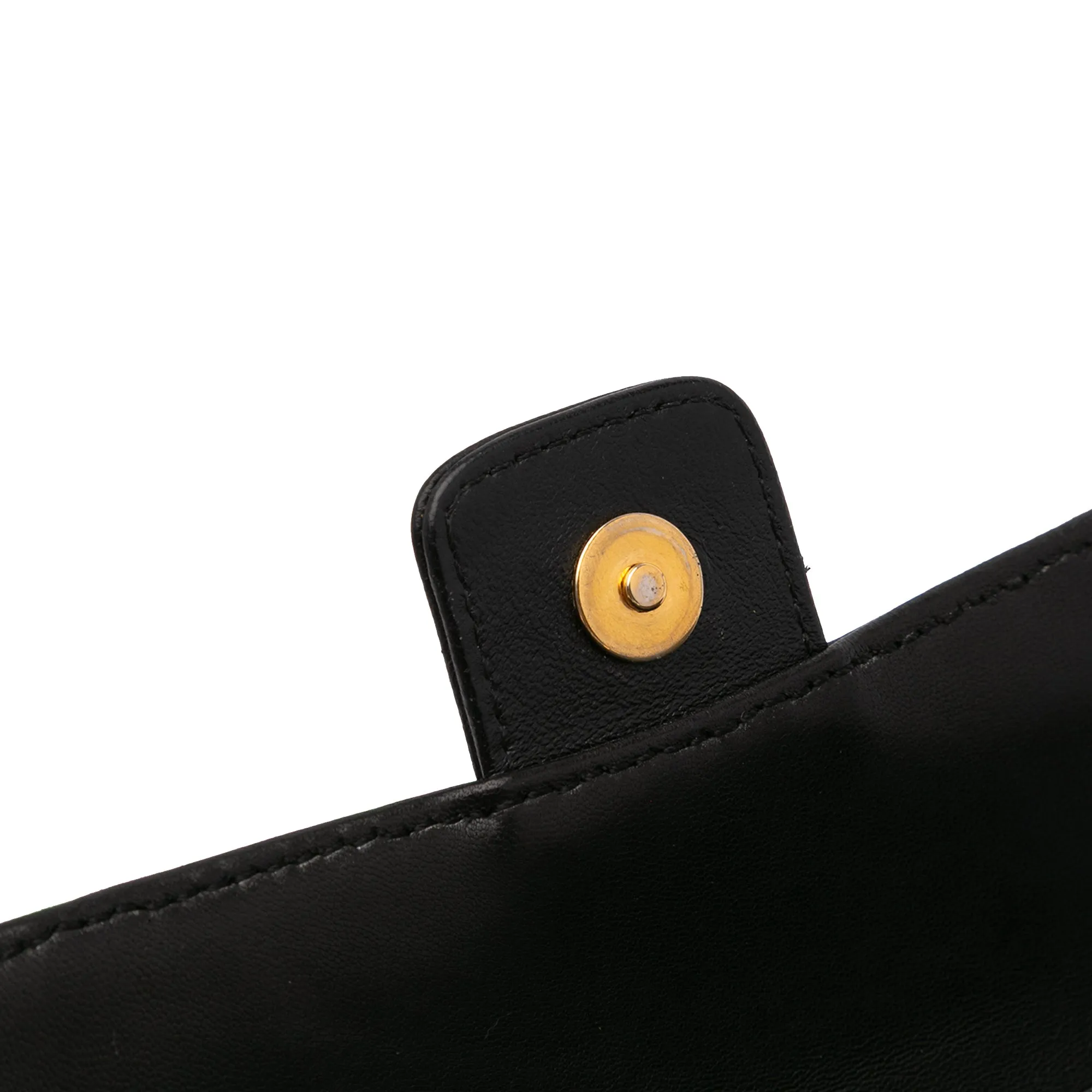 Extra Mini Camellia Choco Bar Lambskin Flap