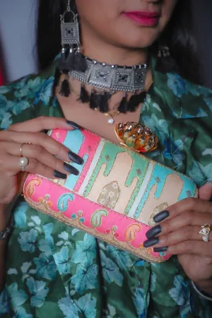 fabric clutch
