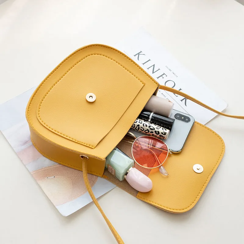 Fashion Attractive Women's Glamorous Saddle Mobile Crossbody Bags