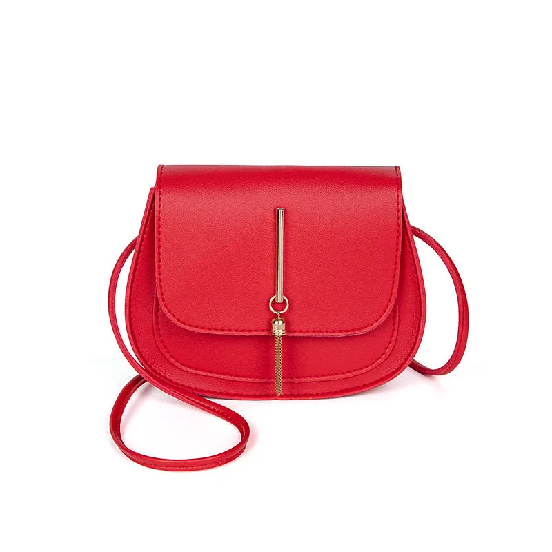 Fashion Attractive Women's Glamorous Saddle Mobile Crossbody Bags