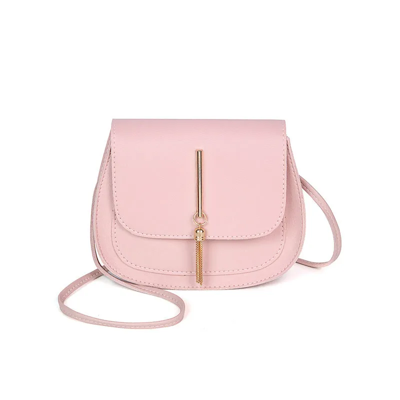 Fashion Attractive Women's Glamorous Saddle Mobile Crossbody Bags
