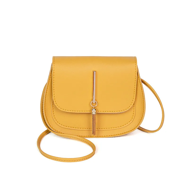 Fashion Attractive Women's Glamorous Saddle Mobile Crossbody Bags