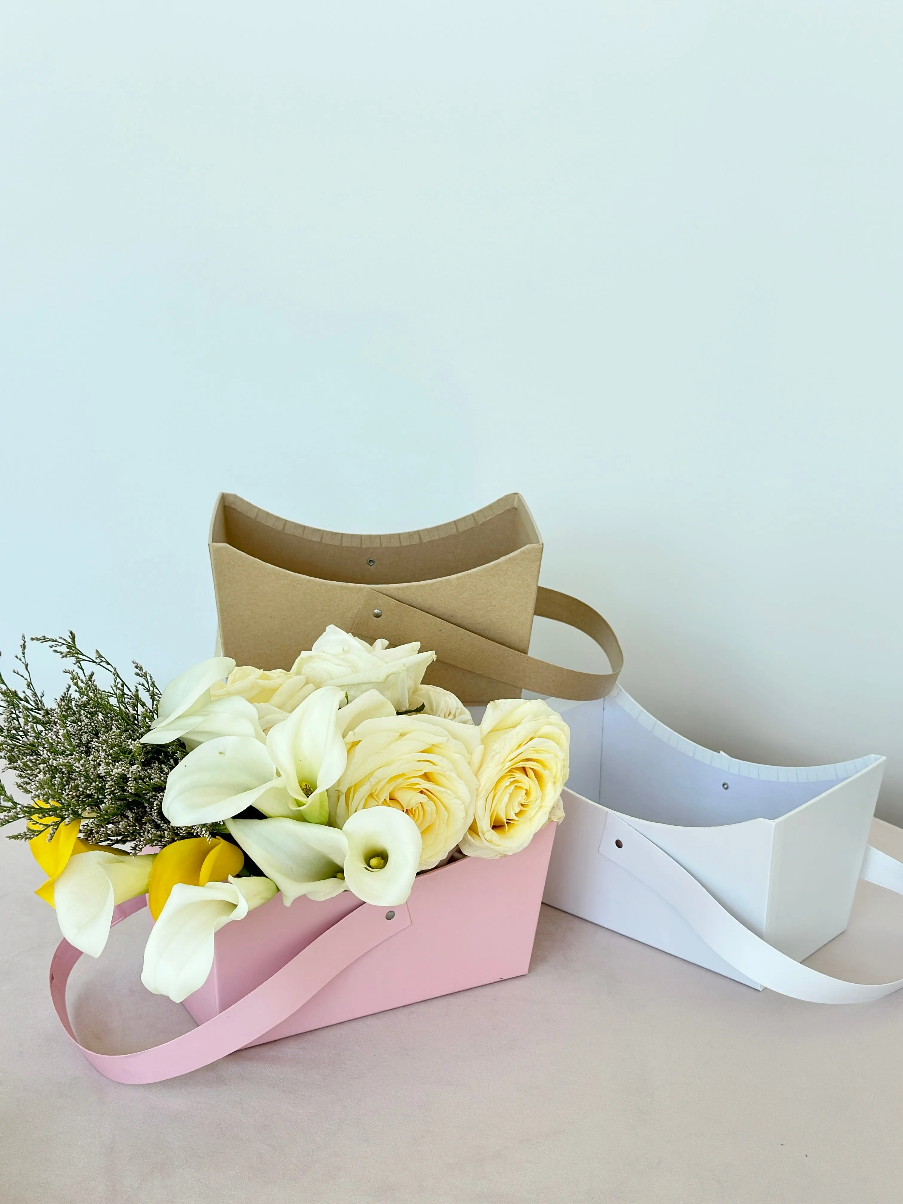 Flower Basket Gift Box
