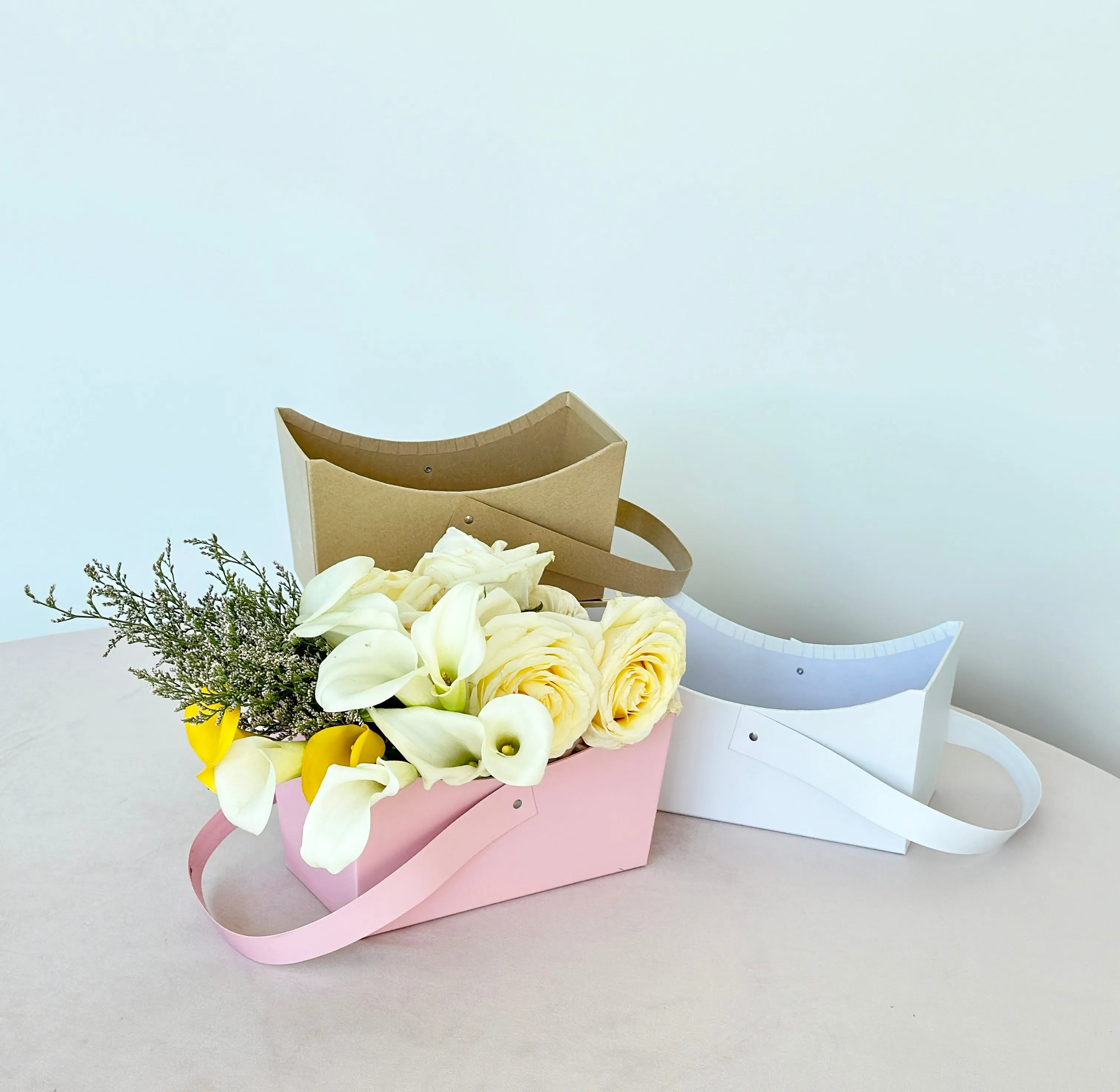Flower Basket Gift Box