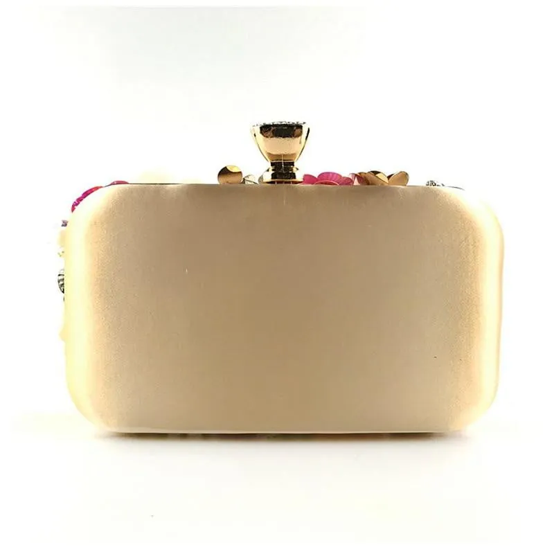 Flower Evening Bags Wedding Party Clutches