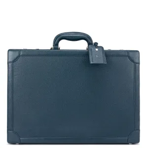Franzy Leather Briefcase - Ocean