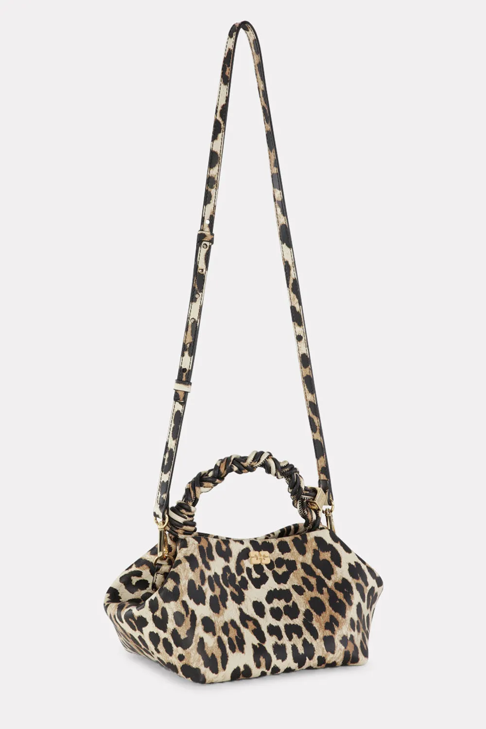 Ganni crossbody Bou Bag Small A6494 leopard